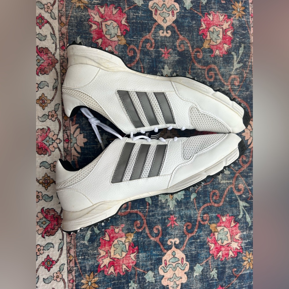 Adidas Tech Response 4.0 Men's Golf Shoes Cleats Grey/ White